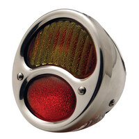 UPI S/S L/H Rear Tail Light Assembly Suit 1928-31 for Ford With Red/Amber Lens