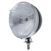 UPI Black 7" DIETZ Headlight Assembly With Sealed Beams (Pair)