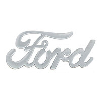 UPI Chrome for Ford Script EmblemWith Studs & Clips