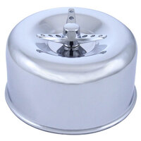 UPI Chrome Smooth Air Cleaner Suit 2-5/8" Carburettor With Wingnut