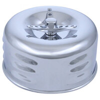 UPI Chrome Louvered Air Cleaner Suit 2-5/8" Carburettor With Wingnut
