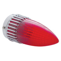 UPI Chrome Tail Light Assembly Red Lens, Suit 1959 Cadillac