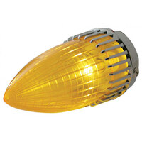 UPI Chrome Tail Light Assembly Amber Lens, Suit 1959 Cadillac