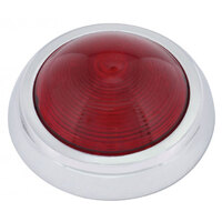 UPI Rear LED Tail Light Assembly Red Lens, Suit 1950's Pontiac Style