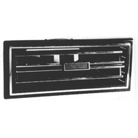 Vintage Air Rectangle Louvre 5.25" x 2.5" For 2.5" Hose