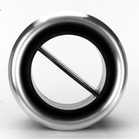 Vintage Air Pro-Line Round Louver Vent 2.901" O.D With Machined Aluminium Bezel