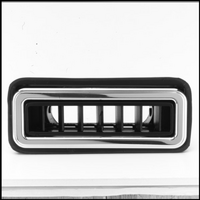 Vintage Air Streamline Louvre Smooth Polished Aluminium Trim. Face Size 4" x 1.75" For 2.5"