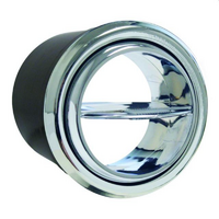 Vintage Air Thru-Dash Mount Vent (All Chrome)