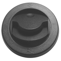 Vintage Air Standard Double Vane Louvre.(All black) Thru-Dash Mount. 2.875" Diameter