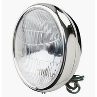 Vintique 1932 Stainless Head Lamps Pair