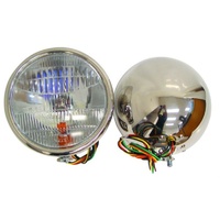 Vintique 1932 Stainless Head Lamps Pair