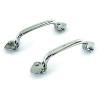 Vintique 1928-1932 Stainless Steel Hood Handles Pair