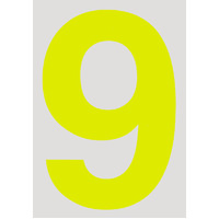 MVP 15cm Day Glo Number 9 Cams Approved VPR-025-9