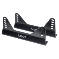 MVP 160mm Black Mild Steel Seat Mounts Pair VPR-053