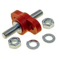 MVP Red 3/8 Unc 250A Bulkhead Through-Stud VPR-058