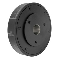 VPW SFI Harmonic Damper Balancer Steel SB Chev V8 Satin Black 6.75'' Diameter  Internal Balance  Each