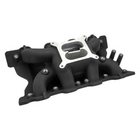 VPW Intake Manifold SB Ford 302 351 Cleveland Dual Plane Aluminium Black  Square Bore Natural Each