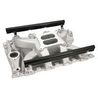 VPW Intake Manifold EFI Dual Plane Holden Commodore V8 253 304 308 VN Heads Aluminium Square Bore with Fuel Rails Kit
