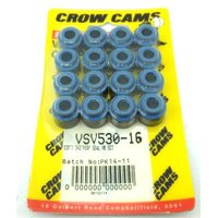 Crow Cams Valve Stem Seal Performance 6 Cyl .530in. x .342in. 16pc VSV530-16