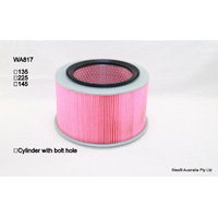 Wesfil air filter for Mitsubishi Fuso Canter FE434 3.3L D 04/86-1991 Diesel 4Cyl 4D31 DI