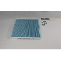 Cooper cabin filter for Alfa Romeo MiTo 1.3L JTD 08/08-2012 Turbo Diesel 4Cyl 199A3 DI DOHC 16V WCO113 = Purflux Housing