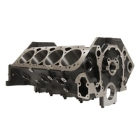 VPW Warlord Engine Block SB Chev 9.025 4.000 in. Bore 86-on GM 350 880 Nodular 4 Bolt Mains caps 1 piece RMS Each