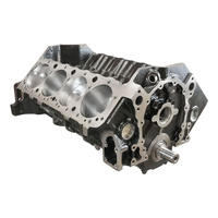 VPW Warlord Plus Engine Shortblock Assembly SB Chev 427 Stroker Motor  New Warlord Block 4340 Crank Flat Top Pistons Assembled.