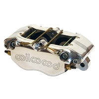 Wilwood 4 Piston Polished Dynapro Dust-Boot Caliper 1.38"/1.38" Bore Size, 0.81" Disc Width, 7812 Pad Plate WB120-11481-P