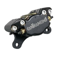 Wilwood 2 Piston - 3.75" Lug Mount DynaPro Single Caliper, Long Piston (Polished) 1.75"/1.75 Bore Size, 0.19" Disc Width, 6812 Pad Plate WB120-9689