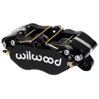 Wilwood 4 Piston Dynapro Lug Mount Caliper1.75"/1.75" Bore Size, 0.38" Disc Width, 7812 Pad Plate WB120-9695-SI