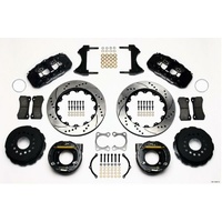 Wilwood AERO4 Big Brake Rear Kit - 4-Piston 14" Suit for Ford Big Bearing With 2.36 Offset & Internal Park Brake WB140-10947-D