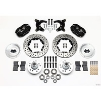 Wilwood Forged Dynalite Pro Series Front Brake Kit (Drilled Rotor) Suit Dodge & Plymouth A-Body 1965-72 WB140-11023-D