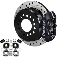 Wilwood Dynapro Low-Profile Rear Brake Kit - 4-Piston 11" Suit for Ford Big Bearing With 2.36 Offset & Internal Park Brake WB140-11387-D