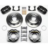 Wilwood Dynapro Low-Profile Rear Brake Kit - 4-Piston 11" Suit for Ford Big Bearing With 2.36 Offset & Internal Park Brake WB140-11387