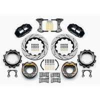 Wilwood Forged Narrow Superlite 4R Rear Big Brake Kit - 4-Piston 14" Suit Strange Street Floater Kit F5010 With Internal Park Brake WB140-12436-D