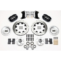 Wilwood Dynapro Dust-Boot Front Brake Kit - 4-Piston 12.19" Suit 67-72 Camaro/Chevelle, 64-73 Buick, 64-74 Oldsmobile, 64-74 Pontiac & Ridetech Spindl