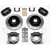 Wilwood Dynapro Dust-Boot Rear Brake Kit - 4-Piston 12.19" Suit for Ford Big Bearing With 2.50 Offset & Internal Park Brake WB140-13207-D
