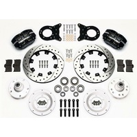 Wilwood Dynapro Dust-Boot Front Brake Kit - 4-Piston 12.19" Suit 63-69 for Ford Fairlane, Falcon, Ranchero, Torino & 63-67 Mercury Comet, Cougar WB140