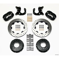 Wilwood Forged Dynalite Pro Series Rear Brake Kit Billet Suit Big for Ford, 2.36" Axle Offset, Drilled WB140-2115-BD