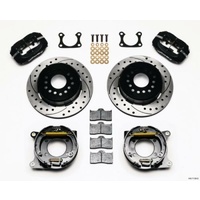 Wilwood Forged Dynalite Rear Parking Brake Kit Drilled Suit Big for Ford, 2.36" Axle Offset WB140-7139-D