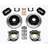 Wilwood Forged Dynalite Rear Parking Brake Kit Suit Big for Ford New Style, 2,50" Axle Offset, Drilled WB140-7140-D
