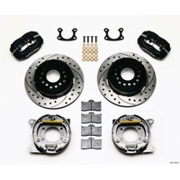 Wilwood Forged Dynalite Rear Parking Brake Kit Drilled Suit Small for Ford, 2.66" Axle Offset WB140-7143-D