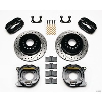 Wilwood Forged Dynalite Rear Parking Brake Kit Drilled Suit Small for Ford, 2.50" Axle Offset WB140-9282-D