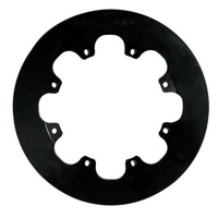 Wilwood 8 Bolt Standard Hole Mount Steel Rotor - Solid 11.44" Dia, 0.35" Width, .325" Hole Type, 8 x 7.00" Bolt Circle, 6.38" Lug I.D. WB160-0201