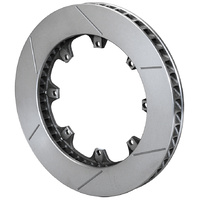 Wilwood GT 48 Curved Vane Slotted Rotor L/H 12.19" O.D x 1.25" Thick, 0.316" Hole Size, 8 x 7.00" Bolt Circle, 6.38" Lug I.D WB160-11840