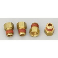 Wilwood Willwood Master Cylinder or Calipers Tube Adapter 1/8" NPT to 3/8"-24 (4pk) WB220-0628