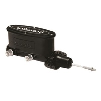 Wilwood Aluminium Tandem Master Cylinder With Pushrod, 15/16" Bore, Black Finish WB260-13375-BK