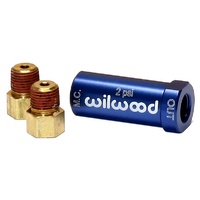 Wilwood Residual Pressure Valve Blue - 2psi, With Fitings WB260-13783