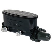 Wilwood 1" Aluminium Tandem Chamber Master Cylinder without Push Rod - Black WB260-8555-BK