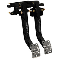 Wilwood Forward Swing Pedal Assembly Brake & Clutch With Single Master Cylinder Mount, 6.25:1 Ratio WB340-11295
